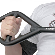 Load image into Gallery viewer, T-Grip Club Strength Lite Bar Set 2 (includes: T-Grip Lite Bar, chrome straight bar, 2x 2.5lb, 2x 5lb, 2x 10lbs and 2x 1&quot; Spring Collars)
